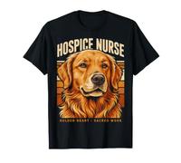 Infirmière récupératrice du Golden Heart Sacred Work Hospice T-Shirt