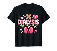 Infirmière rénale néphrologie Équipe de Soins Infirmiers Technicien de dialyse T-Shirt