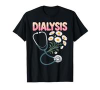 Infirmière rénale néphrologie Équipe de Soins Infirmiers Technicien de dialyse T-Shirt