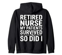 Infirmière retraitée drôle, Mes Patients Ont survécu, Moi Aussi Sweat à Capuche
