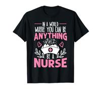 Infirmière RN Infirmière autorisée en médecine T-Shirt Graphique avec Valeur