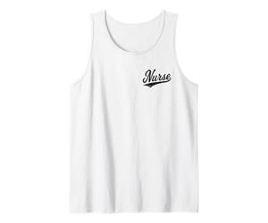 Infirmière RN Varsity Script Maillot de Sport Classique Débardeur