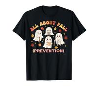 Infirmière Tout sur la prévention des Chutes Thérapie Physique des Chutes PT OT T-Shirt