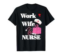 Infirmière Travail Humour Clinique Soignants Filles T-Shirt