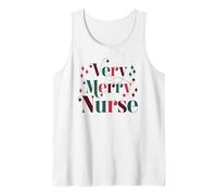Infirmière très Joyeuse de Noël Moderne du Milieu du siècle Débardeur