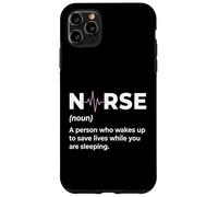 Infirmière Une Personne Qui Sauve des Vies Infirmière clinicienne Coque pour iPhone 11 Pro Max