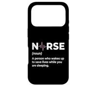 Infirmière Une Personne Qui Sauve des Vies Infirmière clinicienne Coque pour iPhone 17 Pro