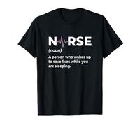 Infirmière Une Personne Qui Sauve des Vies Infirmière clinicienne T-Shirt