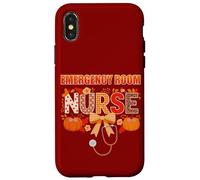 Infirmière Urgences Ambiance Automne Coquette Infirmière Coque pour iPhone X/XS