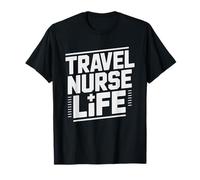 Infirmiere Voyageuse Vie D Humour T-Shirt
