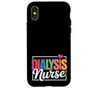 Infirmières en dialyse Maladie rénale Coque pour iPhone X/XS