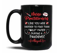 Infirmières Praticiennes Tasse À Café Céramique Tasse À Thé Drôle Mug Cadeau Mignon Pour Bureau Collègue Anniversaire 330 Ml