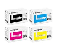 INFITONER Pack de 4 TK-5140 TK5140 TK-5140K Cartouche de Toner