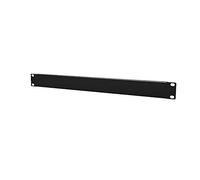 Infitronic INRB111STL - Panneau de rack en acier de 19 pouces/panneau d'obturation/panneau d'obturation/panneau de recouvrement obturateur (1U, panneau de rack en U)
