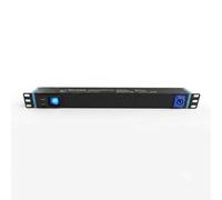Infitronic - INSV1005USB - Multiprise 19" 1HE 6 Prises avec 2 x USB Charging/Interrupteur avec (Power Twist Output)