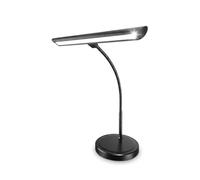 Infitronic Lampe de piano à 18 LED -avec port USB et lumière blanche réglable - Noir