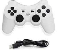 Infityle Manettes sans fil pour PS3 Playstation 3 Dual Shock (Blanc)