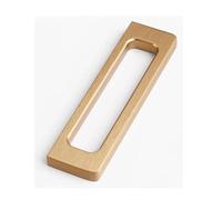 INFJMH Poignée de meuble moderne et unique, 1 pièce, idéale for la cuisine, la salle de bain, le tiroir, la commode ou les meubles(Gold,6-5/16")