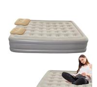Inflatable Air Mattress, Twin Size Guest Bed, Portable Blow-Up Sleeping Pad, Automatic Built-in Pump, Comfortable Folding Airbed for Camping, Hiking, Home, Travel
