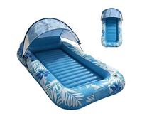 Inflatable Air Sofa, Sunshade Lounge Chair, Air Lounger With Quick Setup, Blow Up Couch With Lightweight Design, Outdoor Essentials, Perfect For Camping Beach Travel Hiking Indoor Music Festival Movie