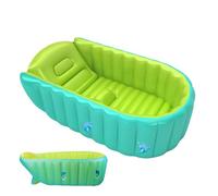 Inflatable Baby Bathtub for, Travel-Friendly Bath Tub with Spine Protection, Ergonomic Grooved Headrest for, Baby Bathing for 0-5 Year Old Kids