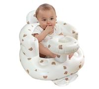 Inflatable Baby Chair, Lightweight Sit-Up Baby Floor Seat, Comfortable Sitting Support, Foldable and Portable, Suitable for Babies Over 3 Months, Ideal for Indoor or Outdoor Use,