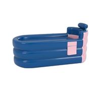 Inflatable Bath Tub, Portable Ice Pod, Foldable Bath Bucket, Indoor Outdoor Bath, Soaking Bath Tub, Portable Bath Tub, Family Spa Tub, Headrest Lumbar Support, Cold Tub Soaking