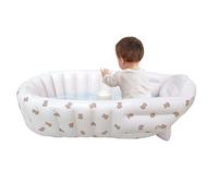 Inflatable Bathtub, Portable Foldable Bath, 35,43 x 21,65 Inches Quick Inflation & Deflation Design, Piscine Bathing Seat for Sink Shower, Water Play Swimming, Outdoor, Showers