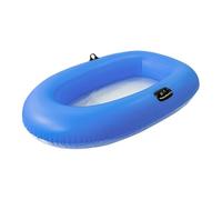 Inflatable Boat - Clear Bottom Lake Raft 62.9 x 43.3 inch Water Raft, Transparent Floating Boat, Leisure Beach River Inflatable Rafts, Summer Water Float, for Kids Adults Relaxing Waters Activities