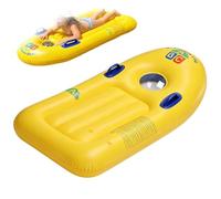 Inflatable Body Board, Pool Floats with Handles, 119x58cm Seaside Surf Board, Water Slide Rider for Kids, Children, Boys, Beach, Pool, Lake, Summer Camp, Vacation, Travel, Party Events