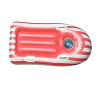 Inflatable Body Board, Portable Kids Surfboard with Safety Handles, Dependable Swim Companion, Summer Water Sport Float for Pool, Beach, Diving, Rescue, 46.85x22.83 inches