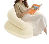 Inflatable Camping Lounge Chair | PVC & Flocking, 29.5in X 29.5in X 19.7in | Portable Foldable Air Sofa For Outdoor, Travel, Relaxation | Leisure Recliner