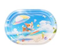 Inflatable Cat Cooling Mat - Water Filled Play Sleeping Pad With Pump, Comfortable Pet Resting Accessory | For Small Medium Large Breed Indoor Outdoor Camping Summer Use Pet Cooling Mat, Cat Pad