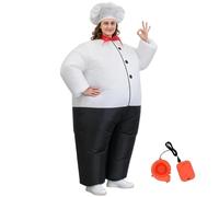 Inflatable Chef Costume Halloween - Inflatable Chef Cosplay Costume for