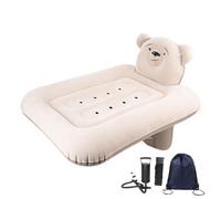 Inflatable Child Travel Bed for Airplane, Blow Up Sleeping Pad, Inflatable | Airplane for Infant Travel Plane Bed Airplane Seats Train Seats Bed Sofa Travel Camping Road Trip SUV, Truck, Car, Rear