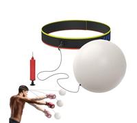 Inflatable Children's Headband Boxing Ball - Speed Reaction Reflex Trainer | Kid-Friendly Size | Durable PVC Foam & Adjustable Strap | Inflatable Design With Pump Included, For Boxing Speed & Hand-Eye