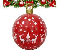 Inflatable Christmas Ball Ornaments 60cm Front Door Decor Ornament