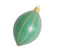 Inflatable Christmas Balls - 16.93x29.92 inch PVC Giant Blow-up Tree Pendant for Yard | Christmas Themed Decorations for Lawn Porch Patio Outdoor Parties Courtyard Garden Holiday Windowsills