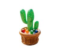Inflatable Cooler for Pool - Floating Cactus Shape Portable Ice Drink Container, Insulated Pool Party Beverage Holder for Keeping Food and Drinks Cool in Water | Fun Summer Accessory for Children