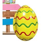 Inflatable Easter Egg - Colorful Blow Yard Ornament, Festive Decoration for Garden Lawn, Outdoor Display with Vibrant Design, Home Accent, Pool Balloon for Porch Setup and Indoor Hunt