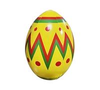 Inflatable Easter Egg, PVC Colorful Inflatable Decoration, Outdoor Yard Ornament, Fun Holiday Decor Accessory, Perfect for Indoor Outside Yard Garden Lawn Porch Home Hunt Holiday Party