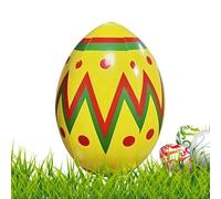Inflatable Easter Eggs Decorations - 15.98 inches, PVC Colorful Inflatable Ornament, Easter Yard Decor | Outdoor Holiday Decoration for Party, Egg Hunt, Garden, Lawn, Porch, Pool, Home Use