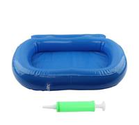 Inflatable Foot Basin - Pool/Beach Foot Wash, Portable, With Pump, Non-Slip