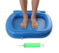 Inflatable Foot Bath, Foldable Wash Basin, Portable Tub with Stable Base