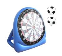 Inflatable Football Target - PVC Material Portable Soccer Goal Set with Target Net - Outdoor Training Game Toy - Fun Sports Activity for Kids Family Backyard Party and Practice