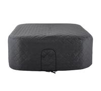 Inflatable Hot Tub Cover - Insulated Spa Lid for Cold Season Protection | Thick Thermal Fabric with Foldable Design, Heat Retention Surfaces Shield for 57 inch Air Spa Backyard Patio Garden Use