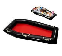 Inflatable Ice Serving Bar, Skeleton Coffin Shape Buffet Tray Container, Keeps Food and Drinks Cold, Reusable Lightweight Design for Pool Parties, Picnics, BBQ, Beach, Gatherings