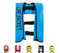 Inflatable Kayaking Vest for Adults, Manual Inflation Buoyancy Aid, Ideal for Kayaking, Boating, Swimming, Fishing, Sailing, Canoeing, Rafting, Water Sports Safety Gear(Blue)