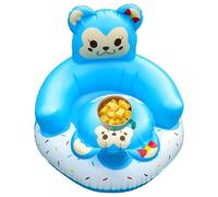 Inflatable Kids Seat | Air Sofa for Kids | Kids Sitting Up Support Seat | Bathing Inflatable Kids Seat | Thick Inflatable Kids Seat | Extra Support and Padding Has a Thick and Comfortable Air Ring