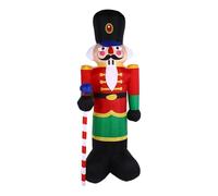 Inflatable Nutcracker | 8ft Waterproof LED Lights Decor Christmas Yard Inflatables for Family Friends Indoor Party Holiday Garden Lawn Home
